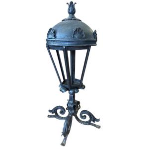 Regency Style Wrought Iron Lantern