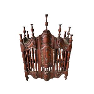 Provençal Walnut Bread Basket, 18th Century