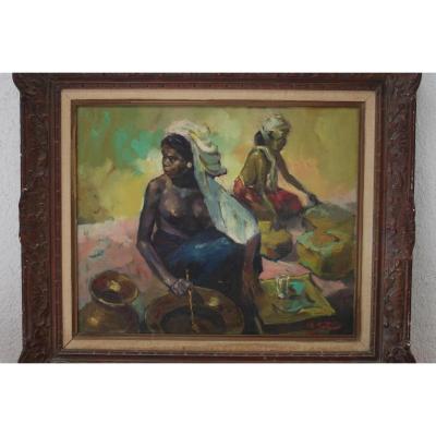 20th Century Painting Indonesian School