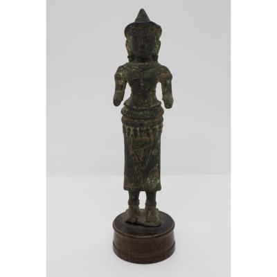 Cambodian Statue 13th Century Ad