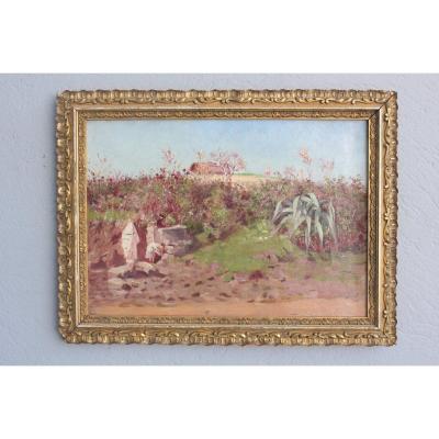 19th Century Orientalist Painting By Pujol
