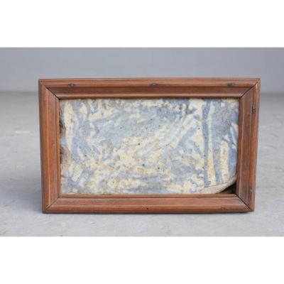 18th Century White And Blue Isnik Tile