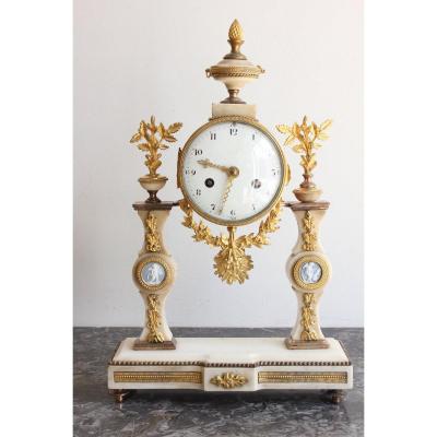 Louis XVI Clock With Wedgwood Decors