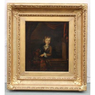 Painting Man With A Carpet And A Nest 19th Century Or Earlier