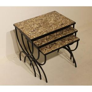 Ceramic Nesting Tables - 1950s