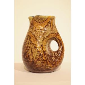 Organic-shaped Pitcher - Poterie d'Accolay