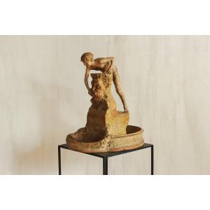 19th Century Terracotta Statue 