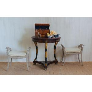 Empire Pedestal Table