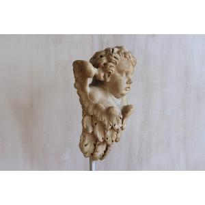 Sculpted Angel Head