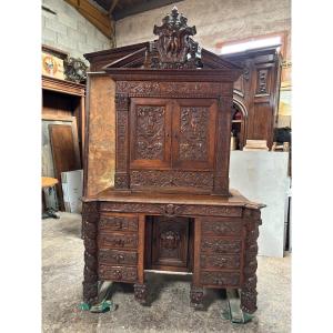 Renaissance Cabinet Partly 18th Century 