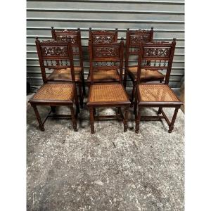 Suite Of 6 Henri II Chairs