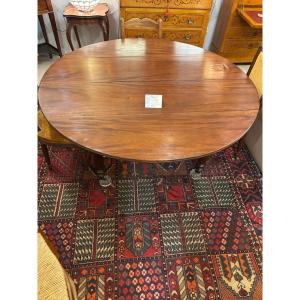 19th Century Mahogany Dining Room Table 