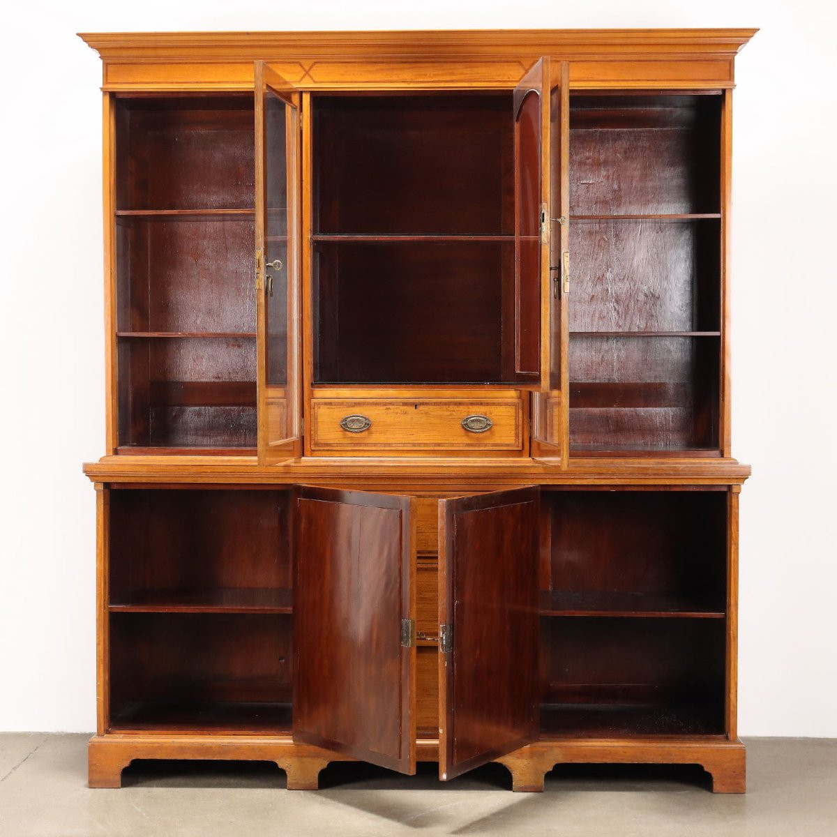 Libreria in Stile Neoclassico Inghilterra XX Secolo-photo-3
