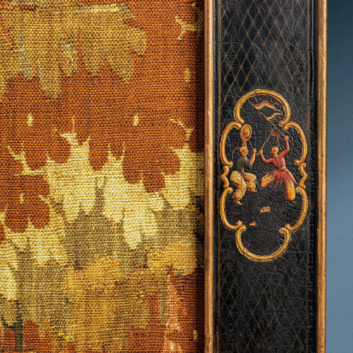 Paravento alla chinoiserie. Italia, secondo quarto XIX secolo-photo-3