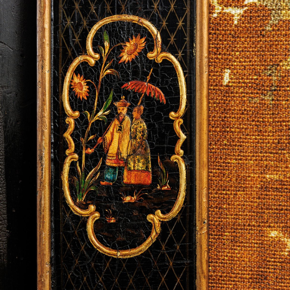 Paravento alla chinoiserie. Italia, secondo quarto XIX secolo-photo-4