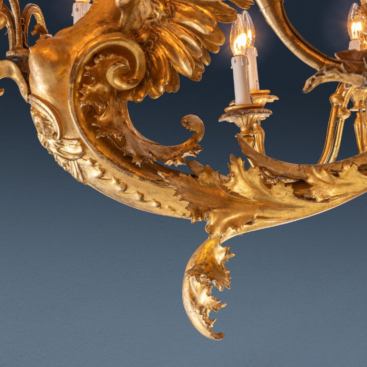 Lampadario, attribuibile alla bottega di Francesco Morini (1822-1899). Firenze, 1860 ca.-photo-3