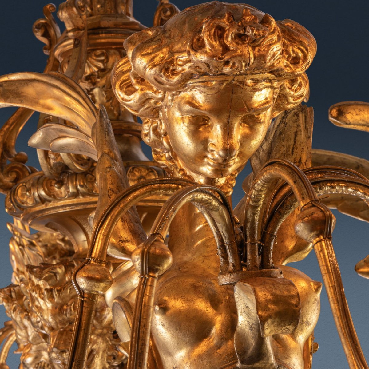 Lampadario, attribuibile alla bottega di Francesco Morini (1822-1899). Firenze, 1860 ca.-photo-4
