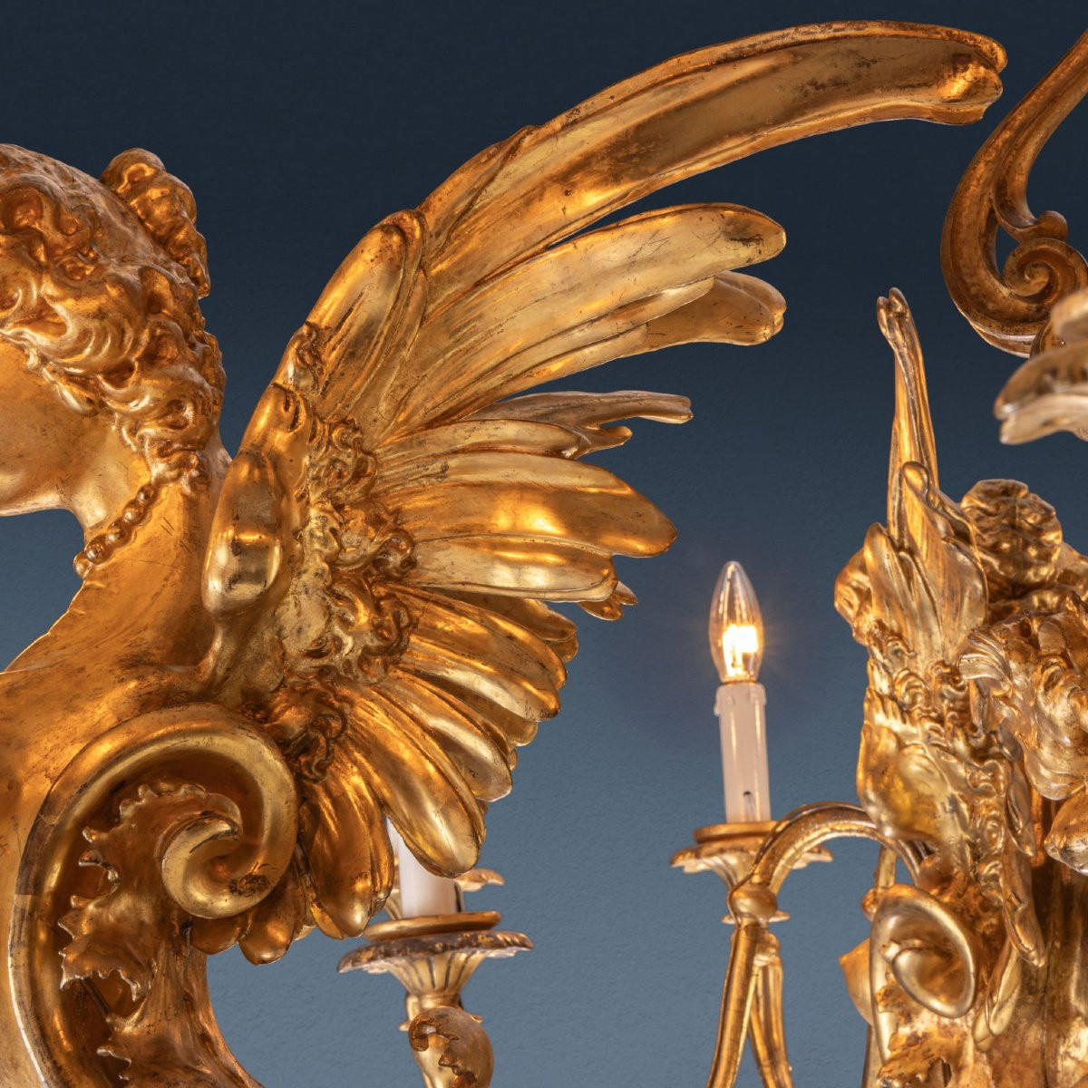 Lampadario, attribuibile alla bottega di Francesco Morini (1822-1899). Firenze, 1860 ca.-photo-5