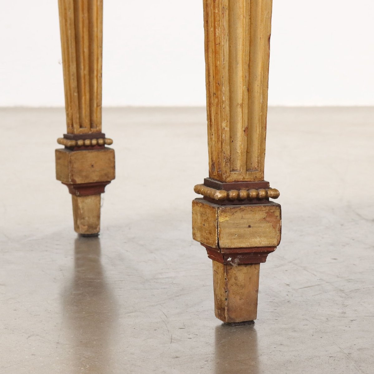 Tavolo parietale Neoclassico Milano, fine XIX Secolo-photo-4