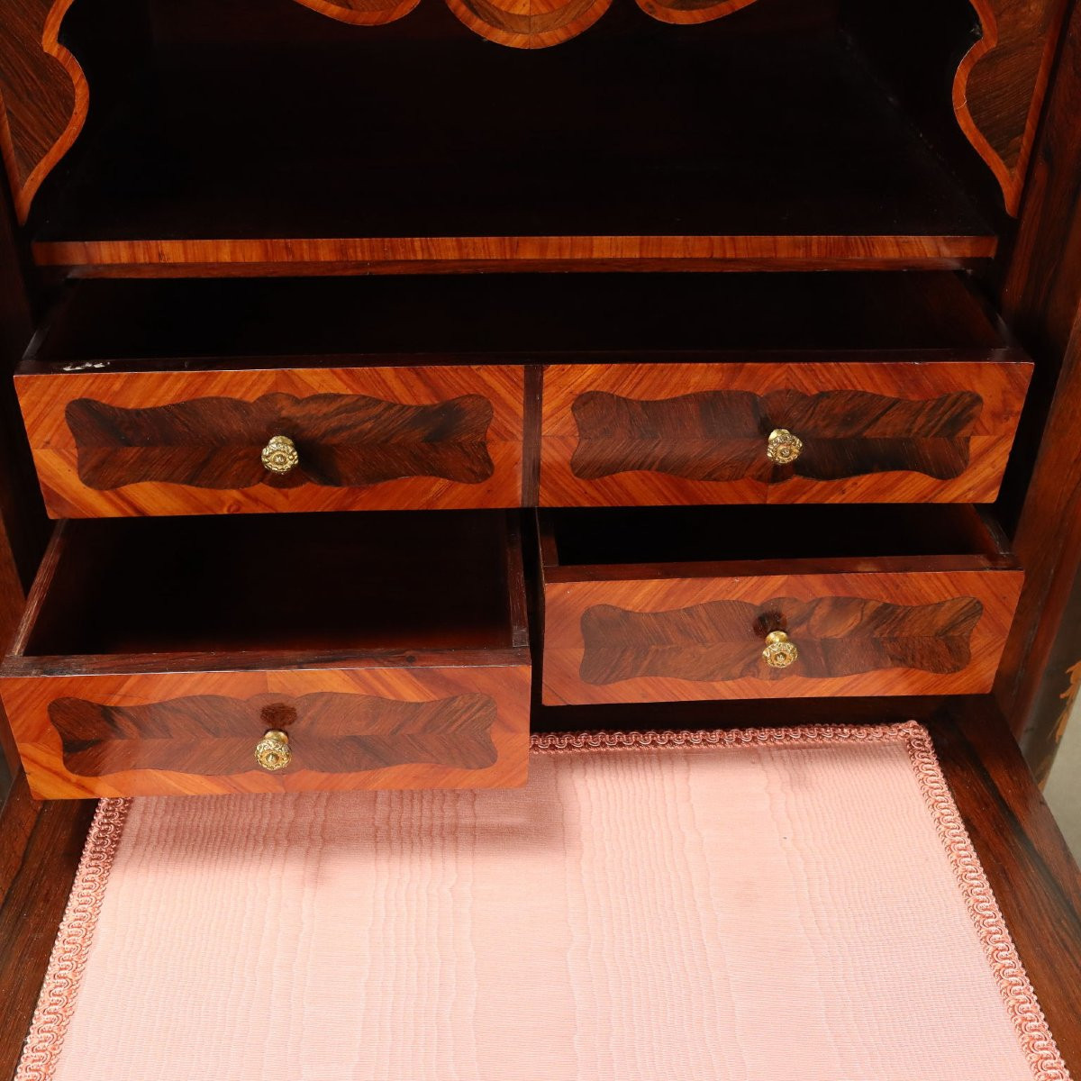 Secretaire Napoleone III Francia Ultimo Quarto XIX Secolo-photo-2