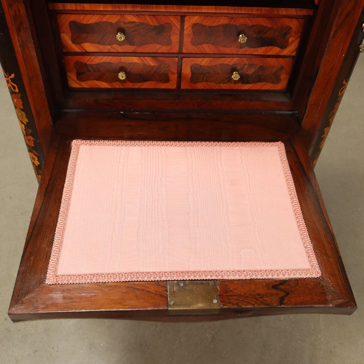 Secretaire Napoleone III Francia Ultimo Quarto XIX Secolo-photo-3