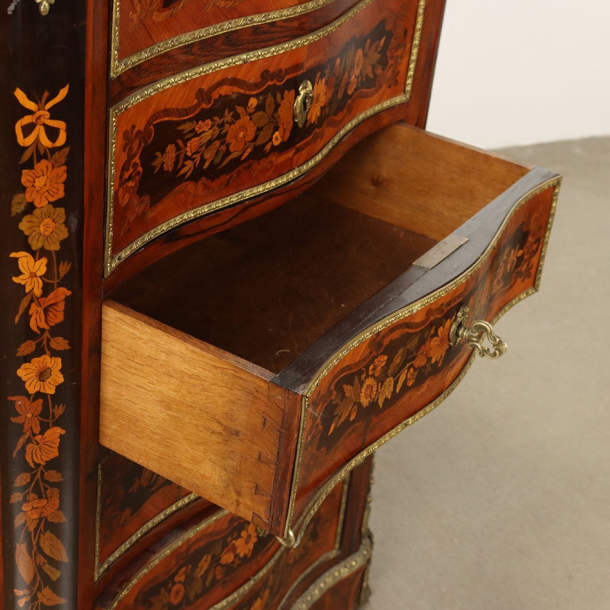 Secretaire Napoleone III Francia Ultimo Quarto XIX Secolo-photo-4