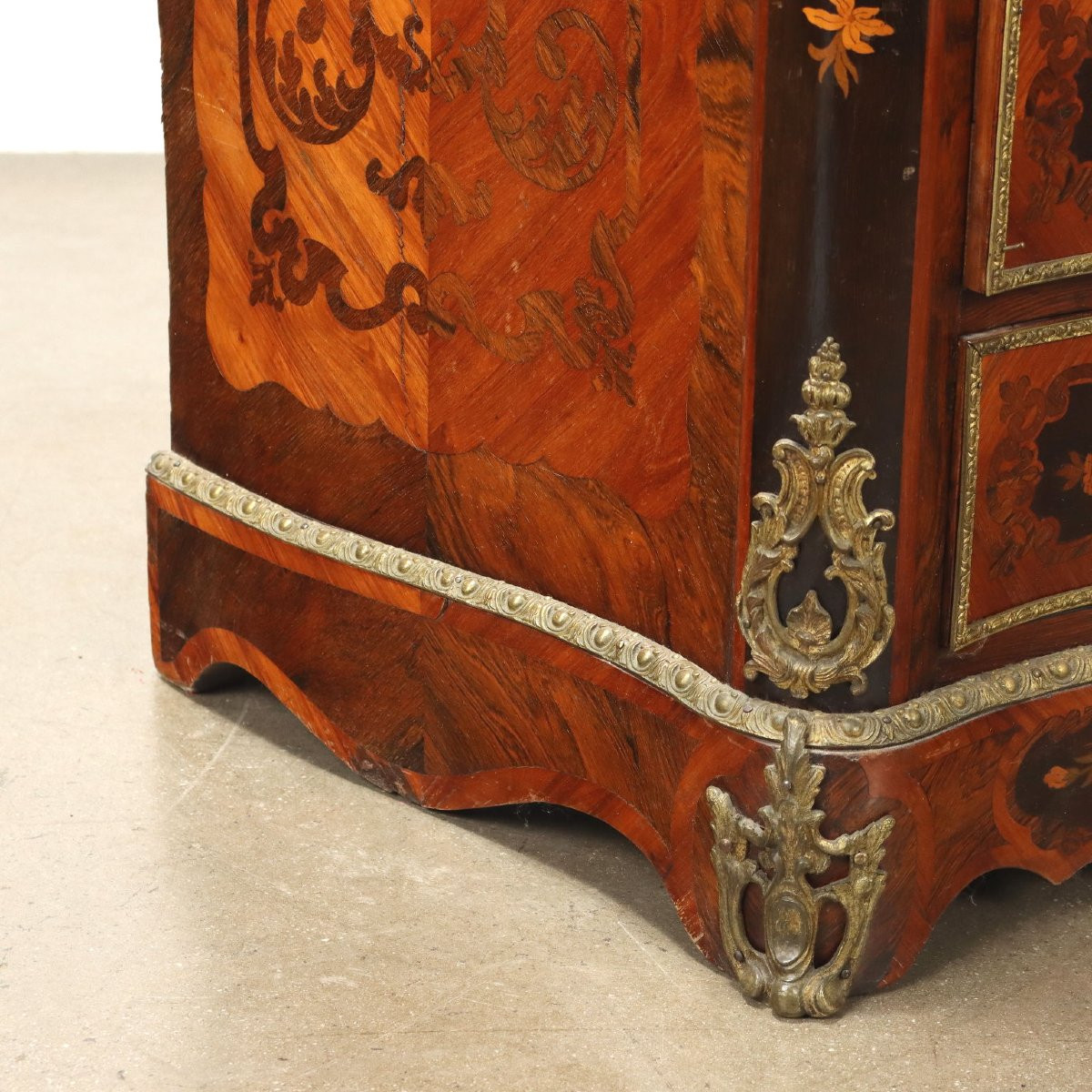 Secretaire Napoleone III Francia Ultimo Quarto XIX Secolo-photo-7