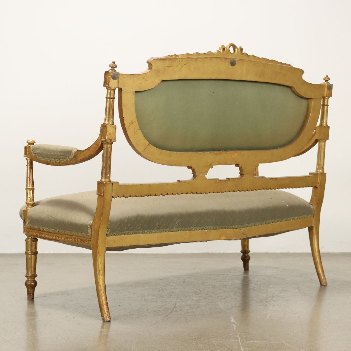 Divano in Stile Neoclassico Italia Fine XIX Secolo-photo-5