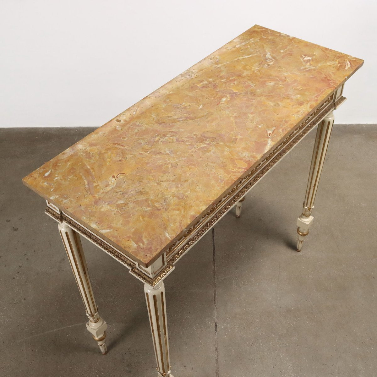 Coppia Consolle in Stile Neoclassico Italia Ultimo Quarto XIX Secolo-photo-4