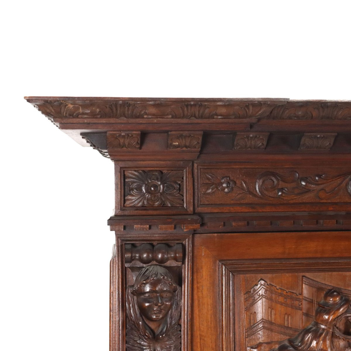Credenza in Stile Neobarocco Italia Inizio XX Secolo-photo-4