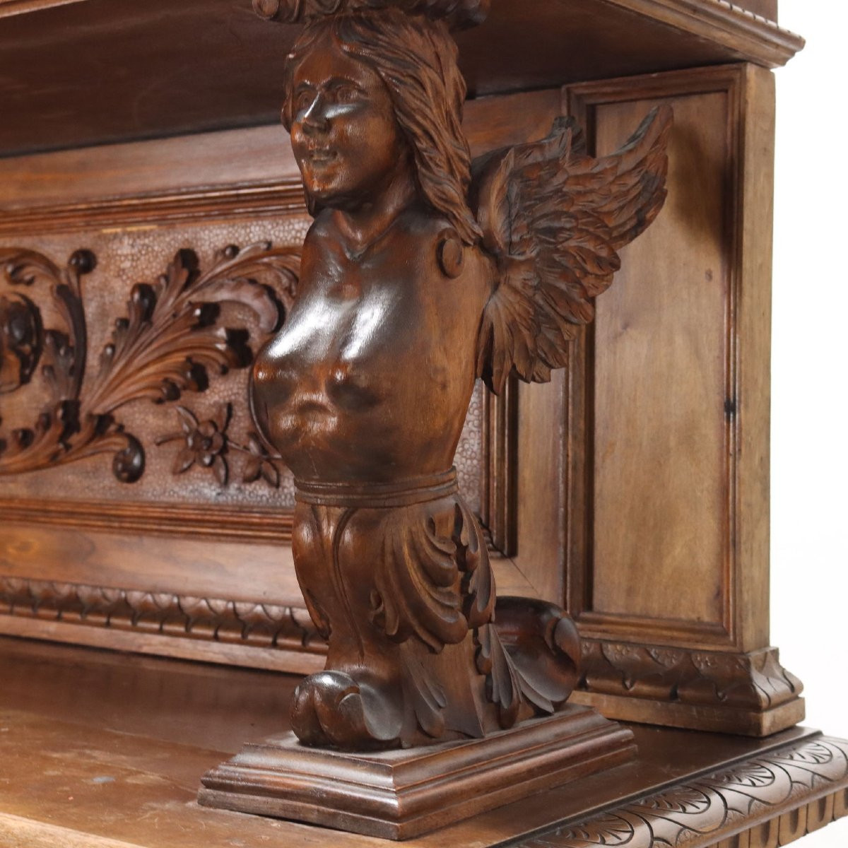 Credenza in Stile Neobarocco Italia Inizio XX Secolo-photo-2