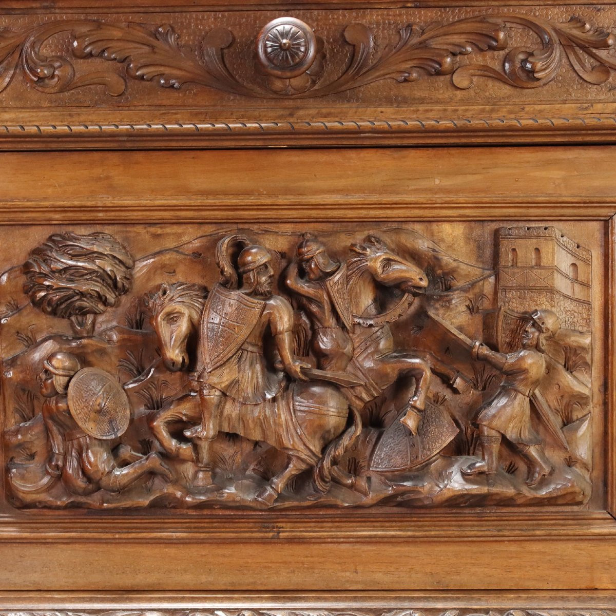 Credenza in Stile Neobarocco Italia Inizio XX Secolo-photo-3