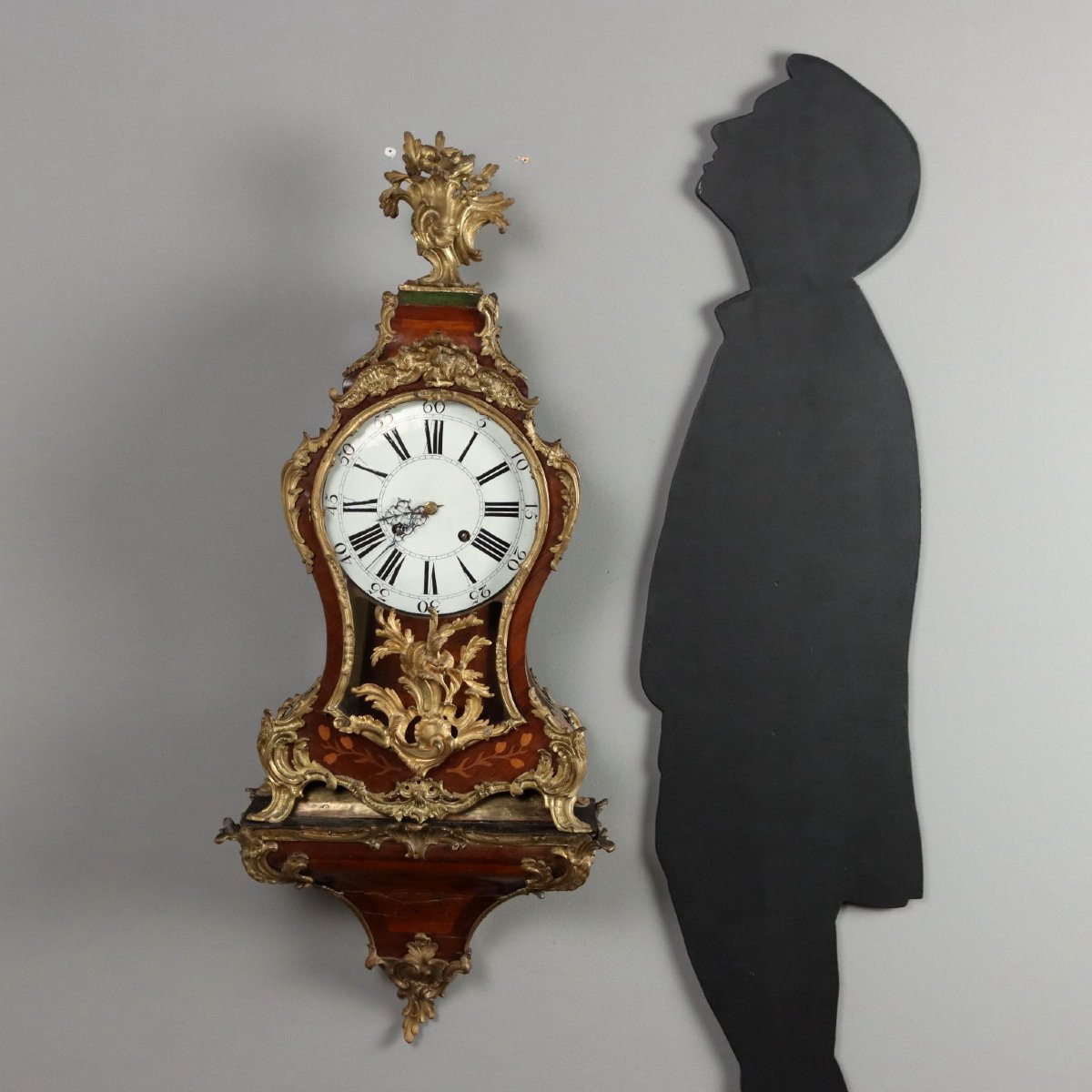 Orologio a Pendolo con Mensola Francia Fine XVIII Secolo-photo-2