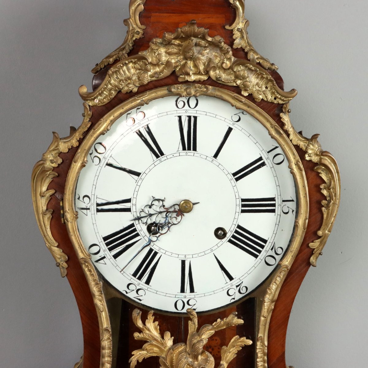 Orologio a Pendolo con Mensola Francia Fine XVIII Secolo-photo-4