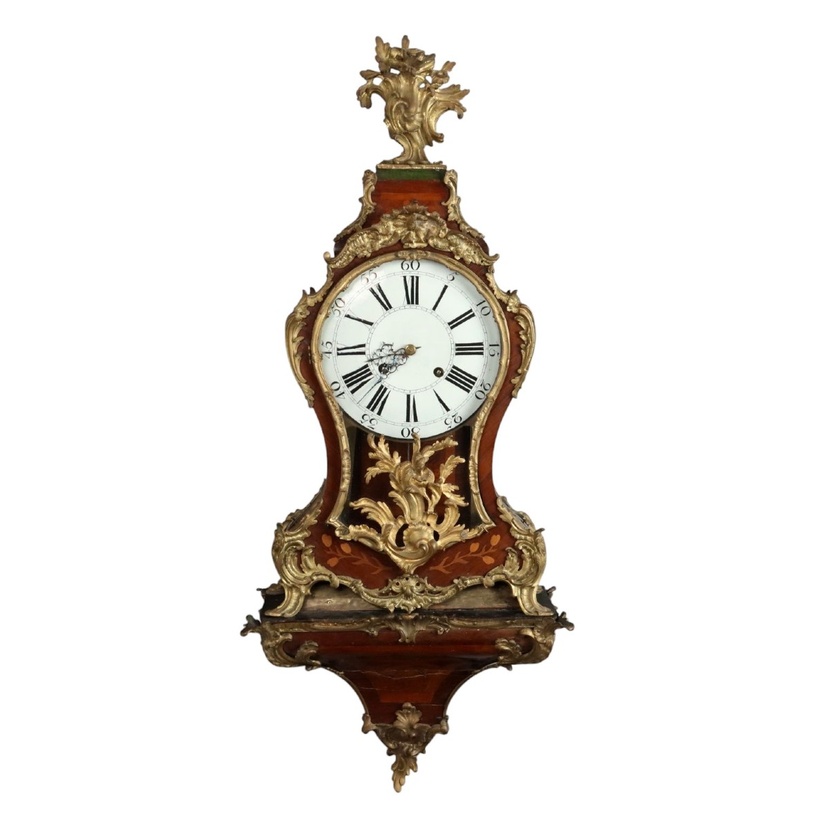 Orologio a Pendolo con Mensola Francia Fine XVIII Secolo