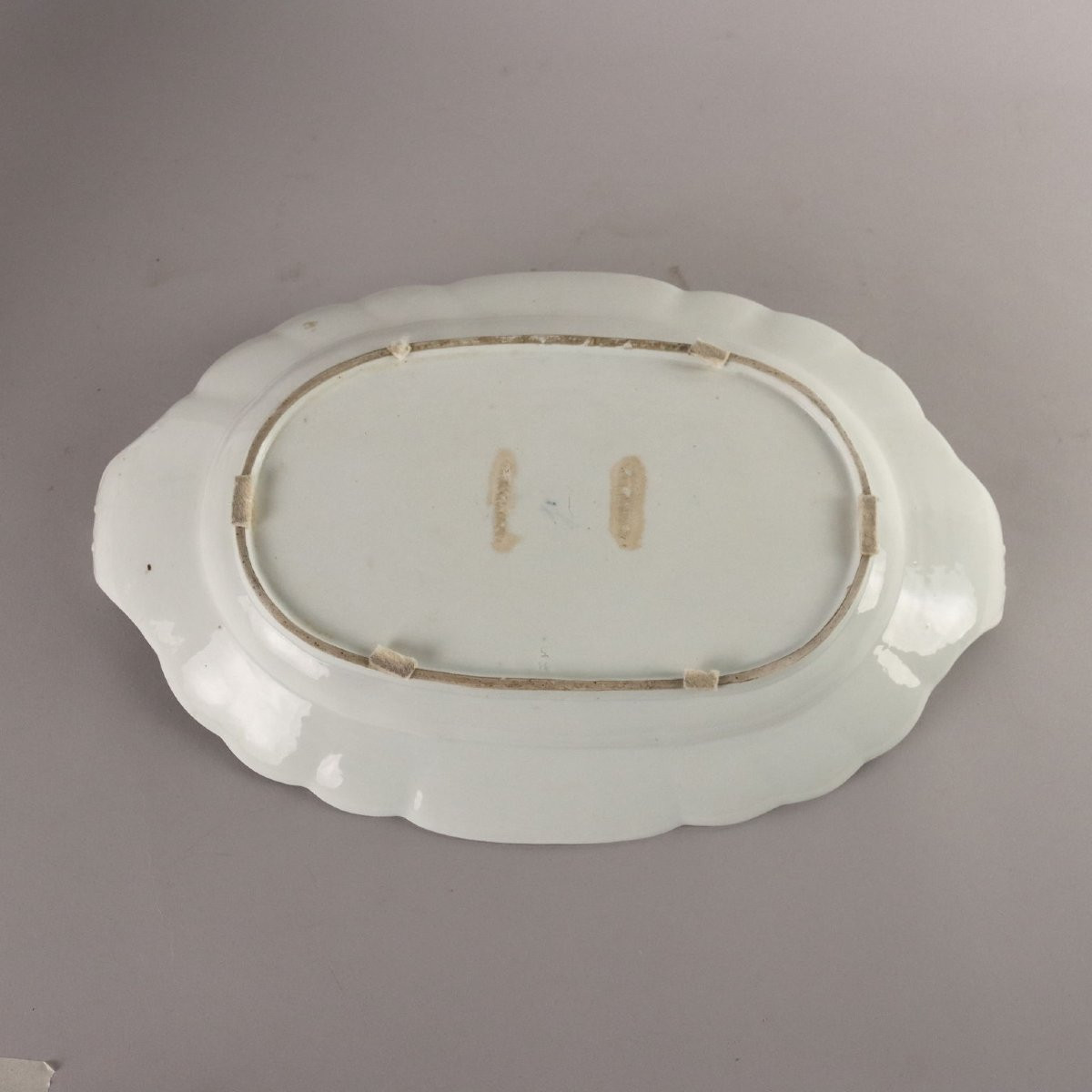 Zuppiera con Piatto in Porcellana di Meissen Germania Seconda Metà '800-photo-6