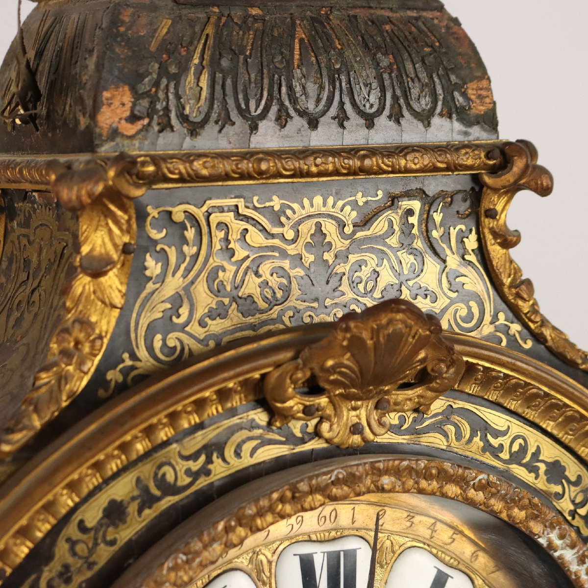 Orologio in Stile Boulle Francia Seconda Metà '800-photo-1