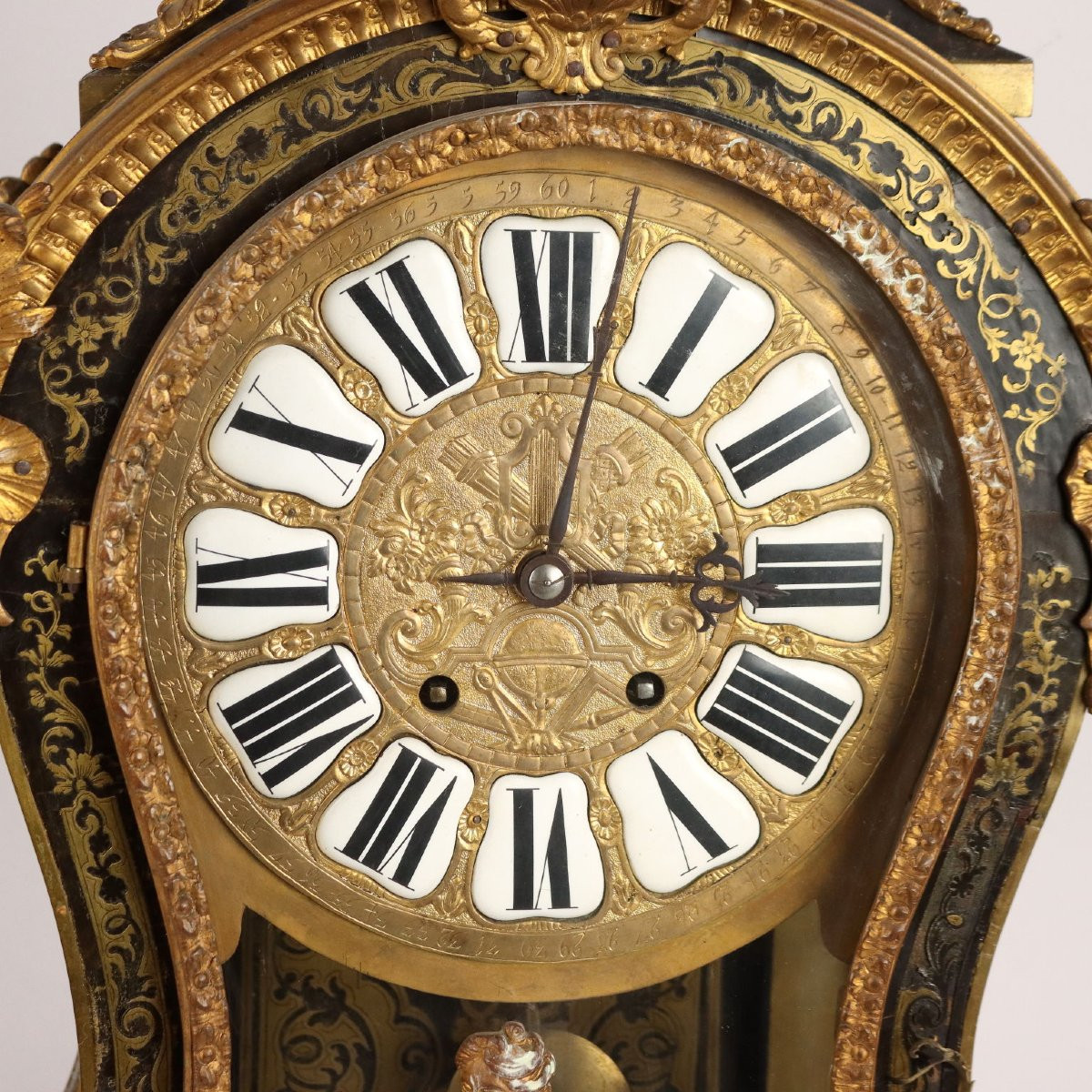 Orologio in Stile Boulle Francia Seconda Metà '800-photo-2