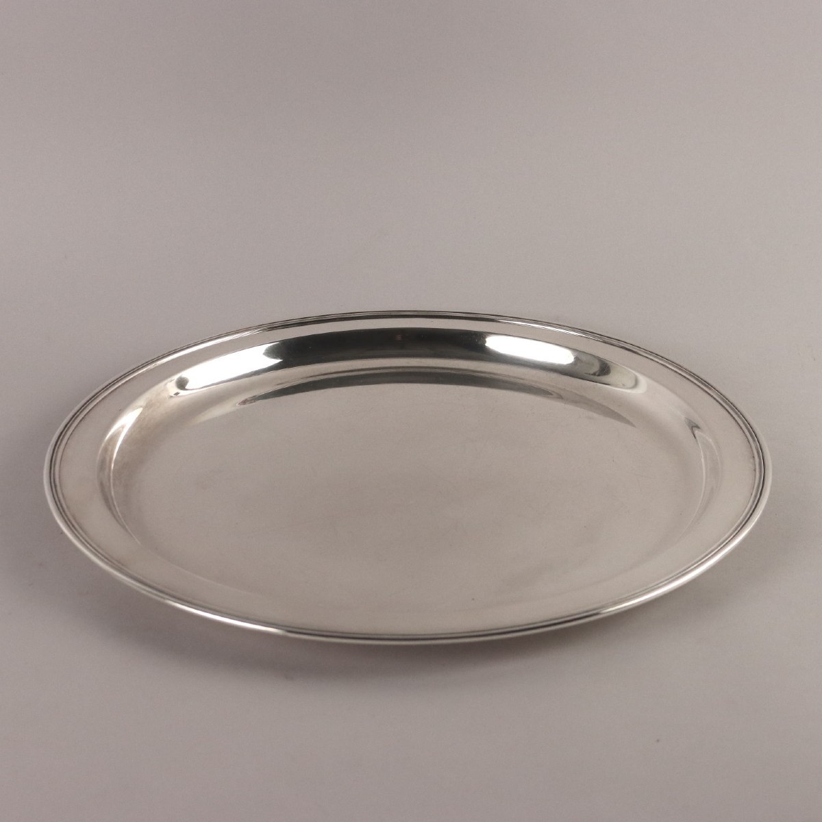 Vassoio in Argento Manifattura Ricci & Co Alessandria Italia Anni '80 '90