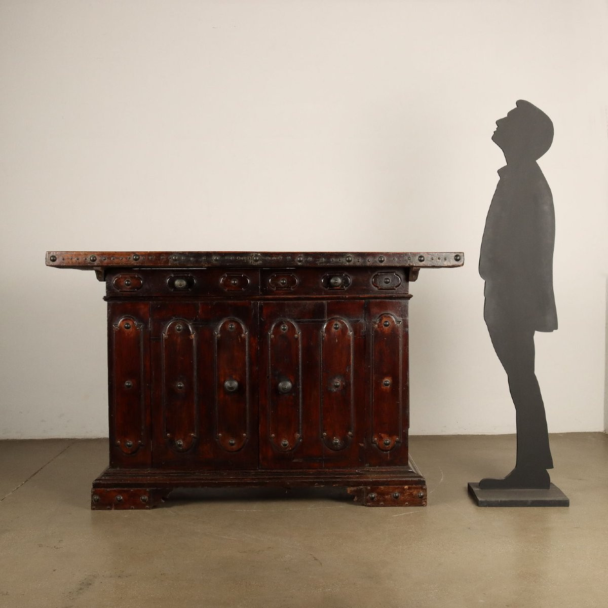 Credenza Barocco con Modifiche Emilia Inizio XVIII Secolo-photo-2