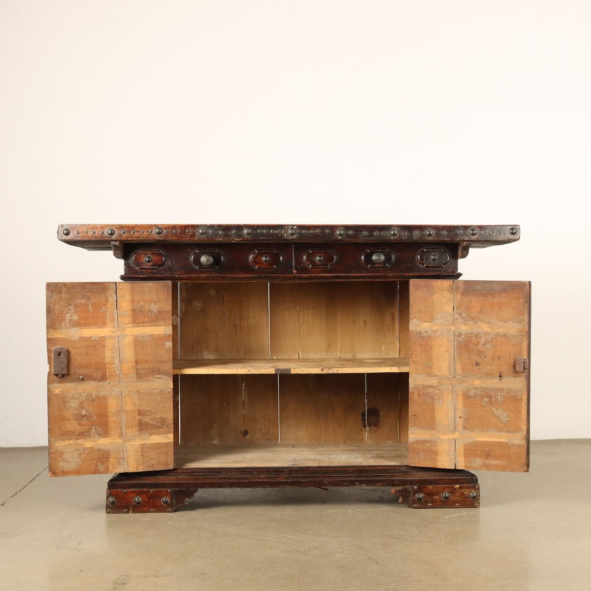 Credenza Barocco con Modifiche Emilia Inizio XVIII Secolo-photo-5