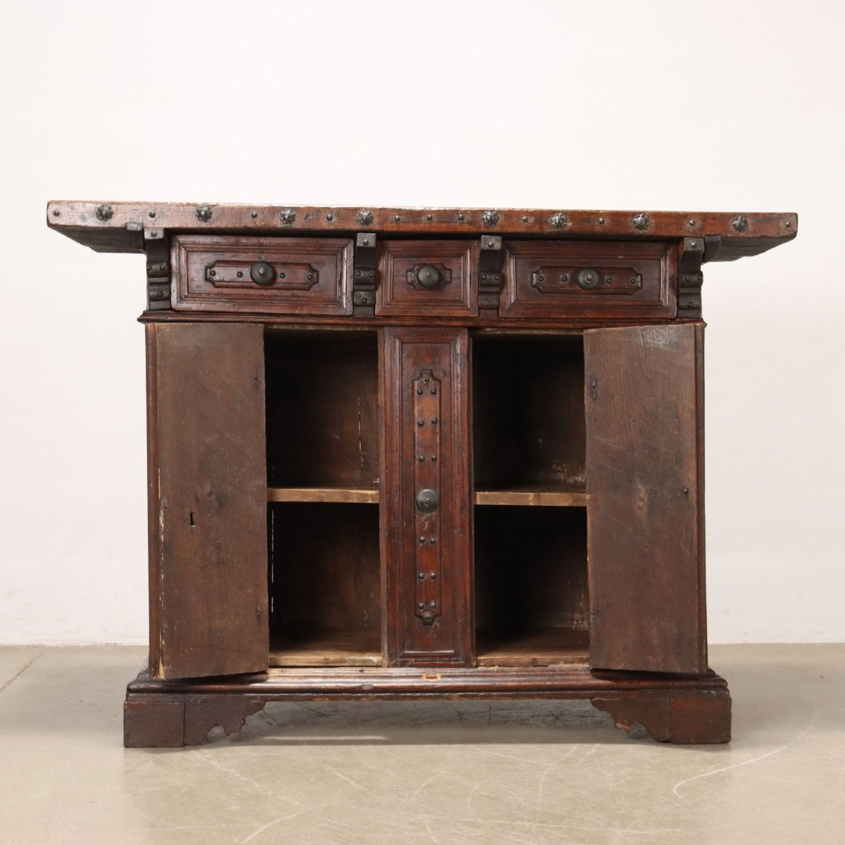 Credenza Barocco Emiliana Inizio XVIII Secolo-photo-3