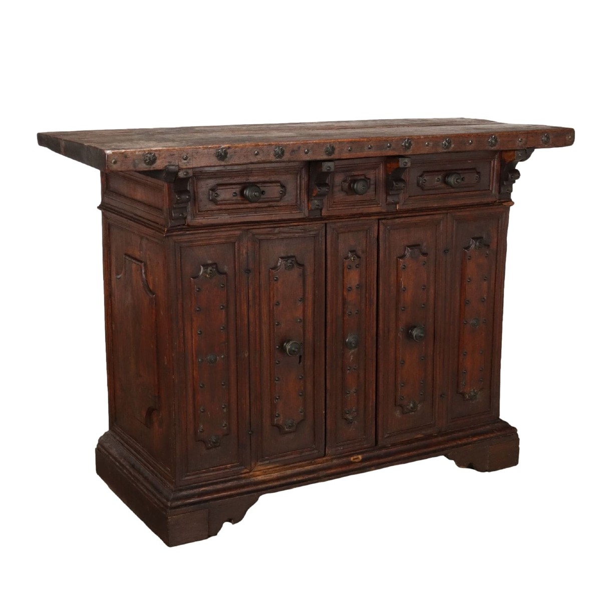 Credenza Barocco Emiliana Inizio XVIII Secolo