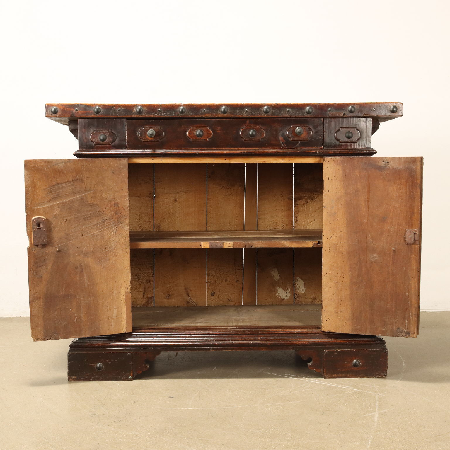 Credenza Barocco con Modifiche Emilia Inizio XVIII Secolo-photo-3