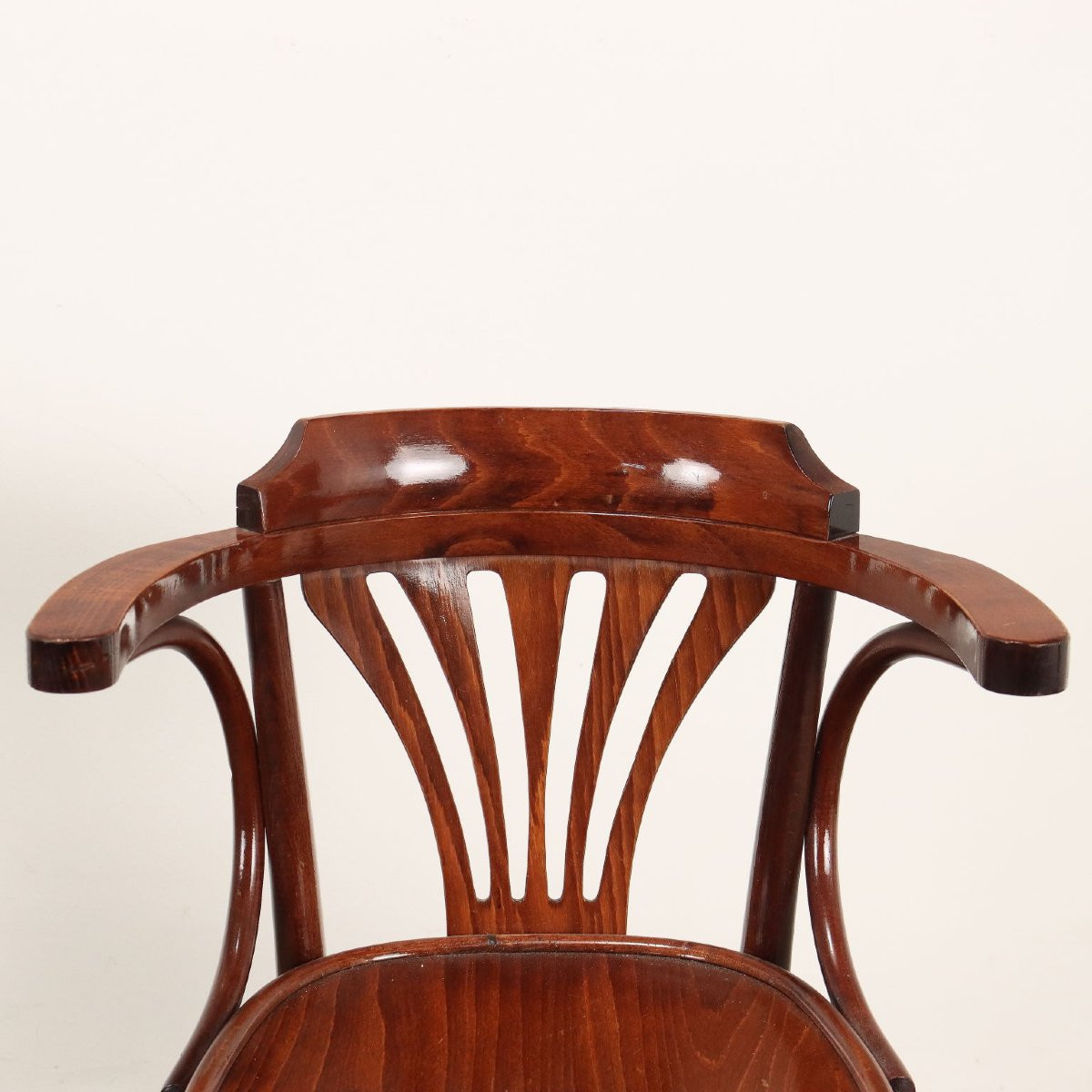 Gruppo di 6 Sedie in Stile Thonet Lombardia XX Secolo-photo-4