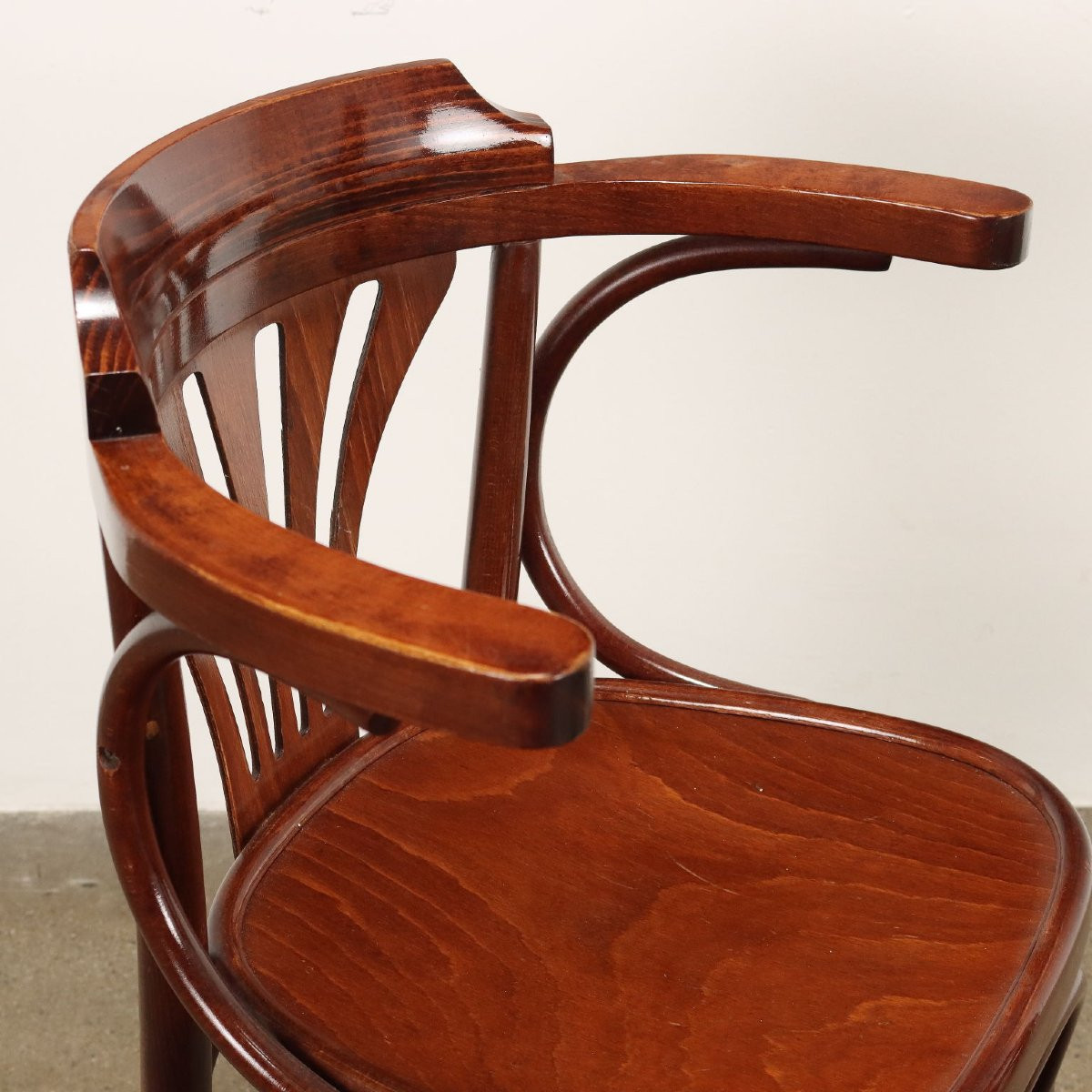 Gruppo di 6 Sedie in Stile Thonet Lombardia XX Secolo-photo-1