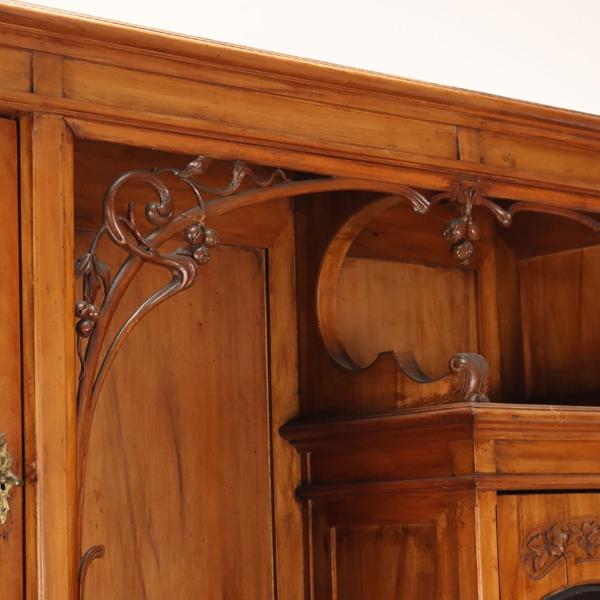 Credenza Liberty Italia fine XIX Secolo-photo-1