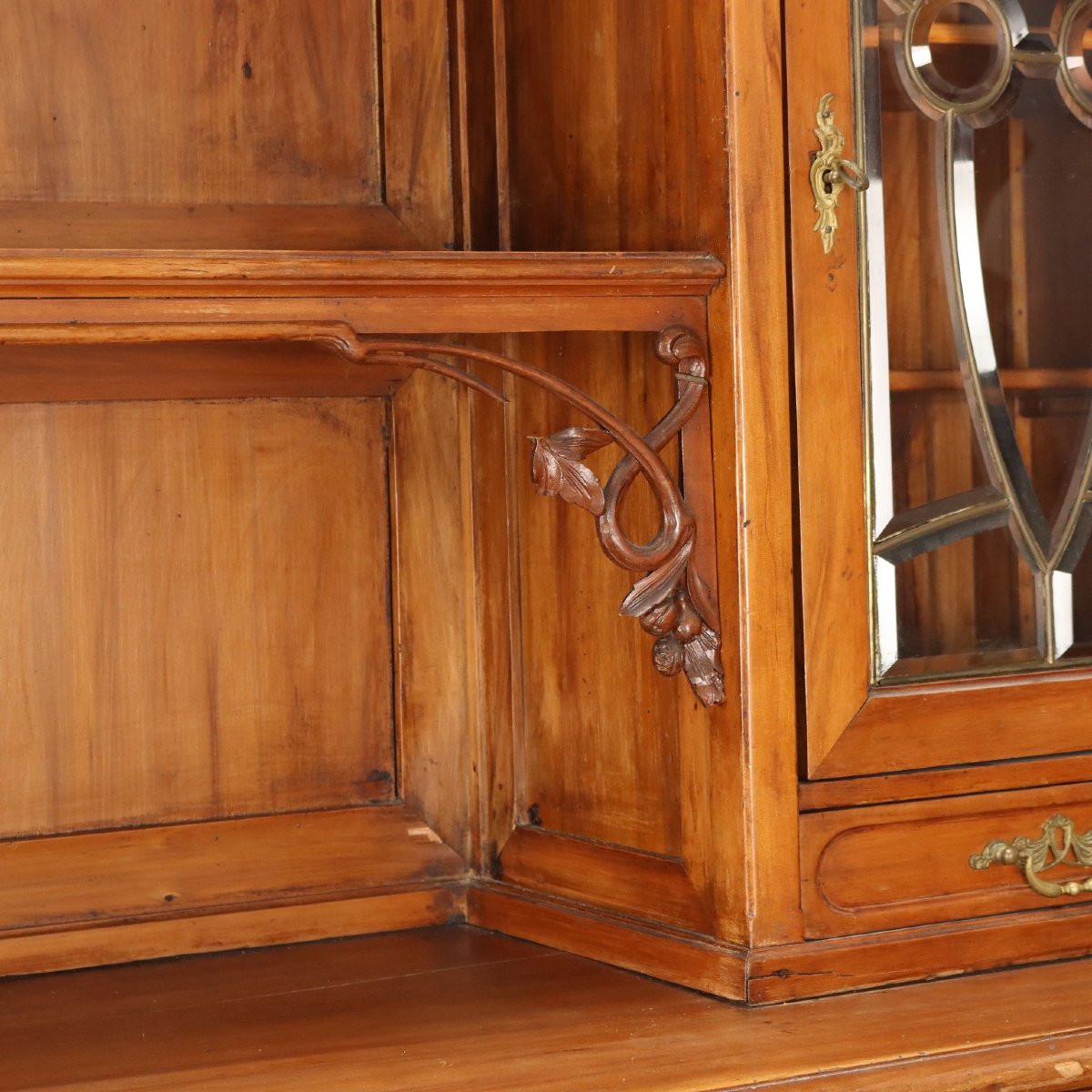 Credenza Liberty Italia fine XIX Secolo-photo-3
