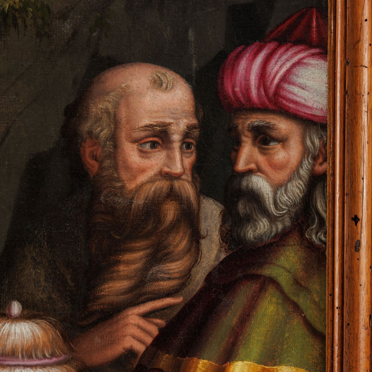 Deposizione di Cristo nel sepolcro. Pittore lombardo (Giuseppe Meda?) 1560-1570 ca.-photo-4