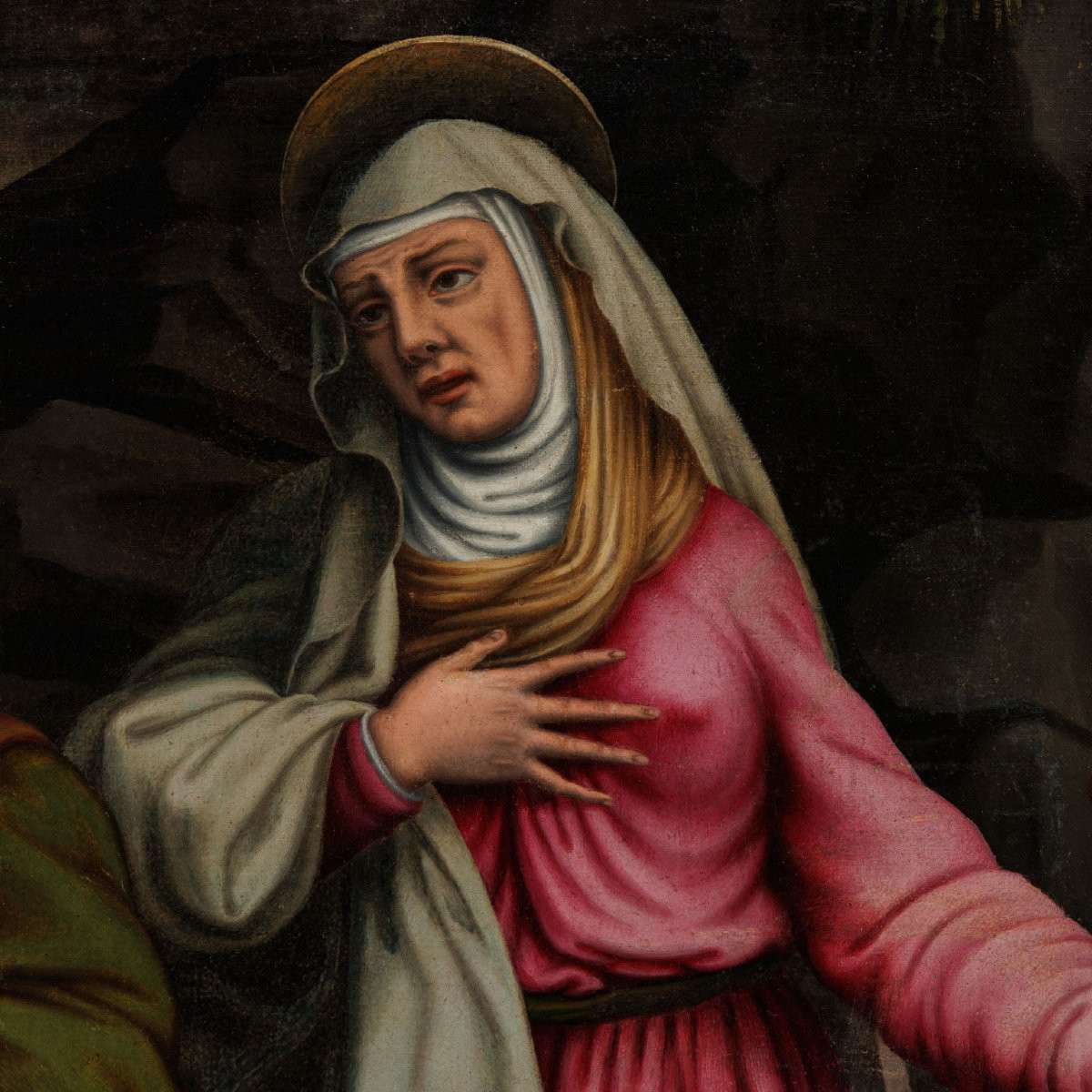 Deposizione di Cristo nel sepolcro. Pittore lombardo (Giuseppe Meda?) 1560-1570 ca.-photo-2